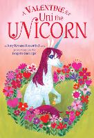 Book Cover for A Valentine for Uni the Unicorn by Amy Krouse Rosenthal