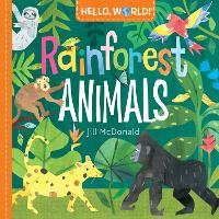 Book Cover for Rainforest Animals by Jill McDonald