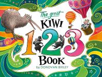 Book Cover for Great Kiwi 123 Book by Donovan Bixley