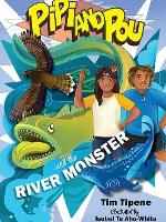 Book Cover for The River Monster by Tim Tipene