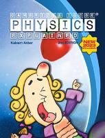 Book Cover for Cambridge IGCSE Physics Explained by Kaleem Akbar