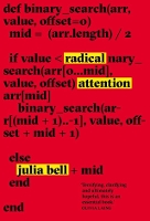 Book Cover for Radical Attention by Julia Bell