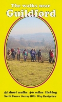 Book Cover for The walks near Guildford North Downs Surrey Hills Wey Navigation by Bill Andrews