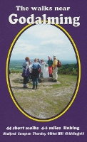 Book Cover for The walks near Godalming 44 short walks 4-6 miles linking Shalford Compton Thursley Gibbet Hill Chiddingfold by Bill Andrews