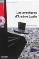 Book Cover for Les aventures d'Arsene Lupin - Book + downloadable audio by Maurice Leblanc