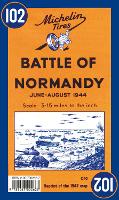 Book Cover for Battle of Normandy - Michelin Historical 102 by Michelin