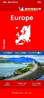 Book Cover for Europe - Michelin National Map 705 by Michelin