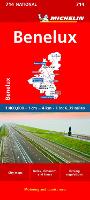 Book Cover for Benelux - Michelin National Map 714 by Michelin