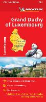 Book Cover for Grand Duchy of Luxembourg - Michelin National 717 by Michelin