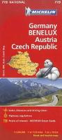 Book Cover for Germany, Benelux, Austria, Czech Republic - Michelin National 719 by Michelin