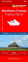 Book Cover for Northern France - Michelin National Map 724 by Michelin