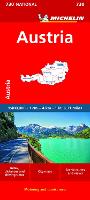 Book Cover for Austria - Michelin National Map 730 by Michelin