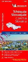 Book Cover for Czech Republic, Slovak Republic - Michelin National Map 731 by Michelin