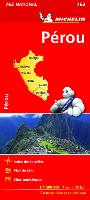 Book Cover for Peru - Michelin National Map 763 by Michelin