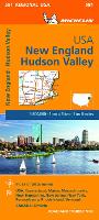 Book Cover for New England, Hudson Valley - Michelin Regional Map 581 by Michelin