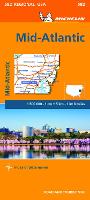 Book Cover for Midatlantic - Michelin Regional Map 582 by Michelin