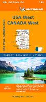 Book Cover for Western USA, Western Canada - Michelin Regional Map 585 by Michelin