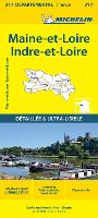 Book Cover for Indre-et-Loire Maine-et-Loire - Michelin Local 317 by Michelin