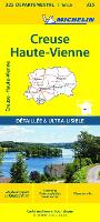 Book Cover for Creuse, Haute-Vienne - Michelin Local Map 325 by Michelin