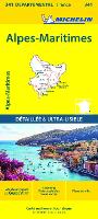 Book Cover for Alpes-Maritimes - Michelin Local Map 341 by Michelin