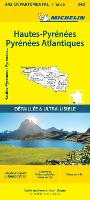 Book Cover for Hautes-Pyrenees Pyrenees-Atlantiques - Michelin Local 342 by Michelin