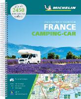 Book Cover for France Camping Car Atlas (A4 spiral) by Michelin
