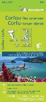 Book Cover for Corfu & the Ionian Islands - Michelin Zoom Map 140 by Michelin