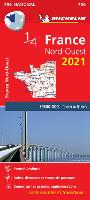 Book Cover for Northwestern France 2021- Michelin National Map 706 by Michelin