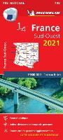 Book Cover for Southwestern France 2021 - Michelin National Map 708 by Michelin