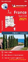 Book Cover for Southeastern France 2021 - Michelin National Map 709 by Michelin