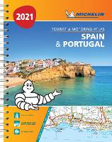 Book Cover for Spain & Portugal 2021 - Tourist and Motoring Atlas (A4-Spiral) by Michelin