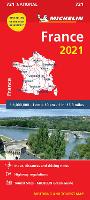 Book Cover for France 2021 - Michelin National Map 721 by Michelin