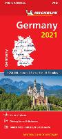 Book Cover for Germany 2021 - Michelin National Map 718 by Michelin