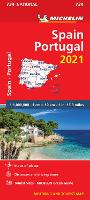 Book Cover for Spain & Portugal 2021 - Michelin National Map 734 by Michelin