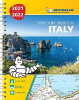 Book Cover for Italy 2021 / 2022 - Tourist and Motoring Atlas (A4-Spiral) by Michelin