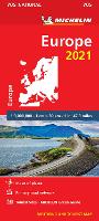 Book Cover for Europe 2021 - Michelin National Map 705 by Michelin