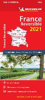 Book Cover for France - reversible 2021 - Michelin National Map 722 by Michelin