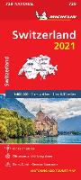 Book Cover for Switzerland 2021 - Michelin National Map 729 by Michelin