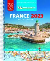 Book Cover for France 2023 -Tourist & Motoring Atlas A4 Laminated Spiral by Michelin