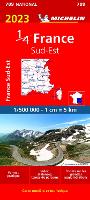 Book Cover for Southeastern France 2023 - Michelin National Map 709 by Michelin