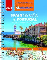 Book Cover for Spain & Portugal 2023 - Tourist and Motoring Atlas (A4-Spiral) by Michelin