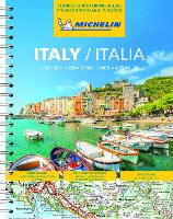 Book Cover for Italy - Tourist and Motoring Atlas (A4-Spiral) by Michelin