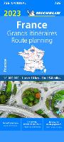 Book Cover for France Route Planning 2023 - Michelin National Map 726 by Michelin