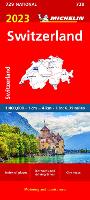 Book Cover for Switzerland 2023 - Michelin National Map 729 by Michelin