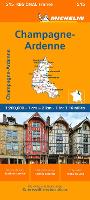 Book Cover for Champagne-Ardenne - Michelin Regional Map 515 by Michelin