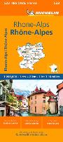 Book Cover for Rhone-Alps - Michelin Regional Map 523 by Michelin