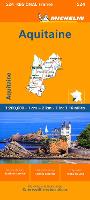 Book Cover for Aquitaine - Michelin Regional Map 524 by Michelin