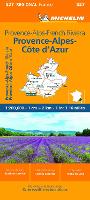 Book Cover for Provence- Alps - French Riviera - Michelin Regional Map 527 by Michelin