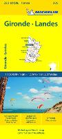Book Cover for Gironde, Landes - Michelin Local Map 335 by Michelin