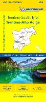 Book Cover for Trentino - Michelin Local Map 354 by Michelin